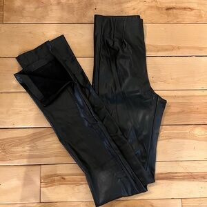 Zara leather pants